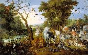 The Entry of the Animals Into Noah Ark Jan Brueghel